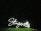 Stingerettes LED-Neonschild für Studio und Event