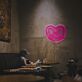 Brighten Up Your Bar, Cafe or Game Room with the Unique Glow of Pretzel LED Neon Sign.