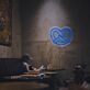 Brighten Up Your Bar, Cafe or Game Room with the Unique Glow of Pretzel LED Neon Sign.