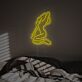 Brighten Up Your Bar, Office, or Wedding Ambiance with the Enchanting Lady LED Neon Sign.