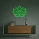 Lotusblume LED-Neonschild für Yoga und Wohnzimmer