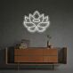 Lotusblume LED-Neonschild für Yoga und Wohnzimmer