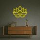 Lotusblume LED-Neonschild für Yoga und Wohnzimmer