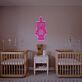 Brighten Up Your Space: Little Cuty Robot LED Neon Sign Ideal for Kids' Rooms, Play Areas, and Birthday Celebrations.
