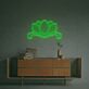 Lotus LED Neonschild minimalistisches Wandlicht für Yoga Raum und Wohnzimmer