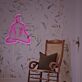Meditierende Person Silhouette LED-Neonschild Wohnzimmer Yoga Studio