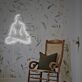 Meditierende Person Silhouette LED-Neonschild Wohnzimmer Yoga Studio