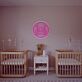Enhance Any Space with the Little Robot With Circle LED Neon Sign - Perfect for Home Decor, Bars, and Children's Rooms.