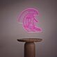 Surfer LED Neonschild moderne Wanddekoration mit Wellenmotiv
