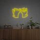 Pinky Promise LED Neonschild emotionale Wanddekoration