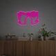 Pinky Promise LED Neonschild emotionale Wanddekoration