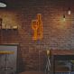 Weinflasche und Weinglas LED-Neonschild für Bar und Restaurant