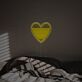 Add a Touch of Love to Your Wedding, Bedroom, or Valentine's Day Celebration with Rippling Heart LED Neon Sign.