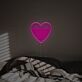 Add a Touch of Love to Your Wedding, Bedroom, or Valentine's Day Celebration with Rippling Heart LED Neon Sign.
