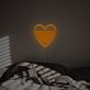 Minimalistisches Herz LED Neonschild moderne Wanddekoration