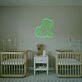 sitzender Hund LED-Neonschild Kinderzimmer