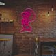 Brighten Your Bar, Office, or Home Décor with the Vibrant Afro Lady LED Neon Sign - Perfect for Parties and Weddings.