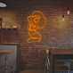 Brighten Your Bar, Office, or Home Décor with the Vibrant Afro Lady LED Neon Sign - Perfect for Parties and Weddings.