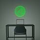 Zahl 4 im Kreis LED-Neonschild Büro Arbeitszimmer