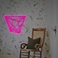 Polygonales Linienmotiv LED-Neonschild