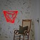 Polygonales Linienmotiv LED-Neonschild