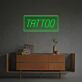 Brighten Your Tattoo Studio, Bar, and Game Room with the Tattoo With Tangle LED Neon Sign.