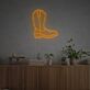 Brighten Up Your Western Themed Party or Country Home with the Cow Boy Boots LED Neon Sign.