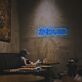 かわいい LED-Neonschild für Cafe und Wohnzimmer