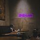 かわいい LED-Neonschild für Cafe und Wohnzimmer
