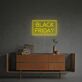 BLACK FRIDAY LED-Neonschild für Einzelhandel Schaufenster