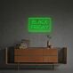 BLACK FRIDAY LED-Neonschild für Einzelhandel Schaufenster