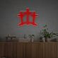 Bring a radiant glow to weddings, bars, and festive gatherings with the Three Ten Crosses LED Neon Sign.