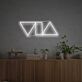 Geometrische Dreiecksformen LED-Neonschild für Wohnzimmer oder Büro