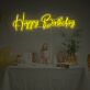 Happy birthday LED-Neonschild für Geburtstagsparty