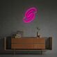Abstraktes Spiral Symbol LED-Neonschild Wohnzimmer Büro