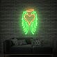 Elevate Your Space with Angel Wings Neon Sign Led Light Sign for a Divine Touch in Home, Office, Bar, or Event Decor.