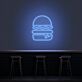Hamburger LED-Neonschild für Restaurant Bar