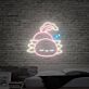Schlafender Axolotl LED-Neonschild