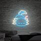 Schlafender Axolotl LED-Neonschild