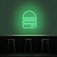 Hamburger LED-Neonschild für Restaurant Bar