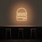Hamburger LED-Neonschild für Restaurant Bar