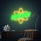 BAZINGA! LED-Neonschild Wohnzimmer Gamingzimmer