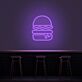 Hamburger LED-Neonschild für Restaurant Bar