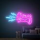 Plasmids LED-Neonschild Gamingzimmer Wohnzimmer