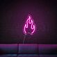 Flamme LED-Neonschild Wohnzimmer Bar