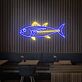 Thunfisch LED-Neonschild für Restaurant Bar