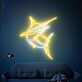 Schwertfisch LED-Neonschild Wohnzimmer Büro