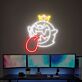 Brighten Your Space with Enchantment: Boo Neon Sign Ghost Neon Light Anime Neon Sign for Home Decor, Office Vibes, and Memorable Events.