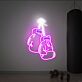 Boxhandschuhe LED-Neonschild für Fitnessstudio Sportbar