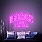 BROOKLYN 1988 NEW YORK LED-Neonschild für Wohnzimmer oder Loft
